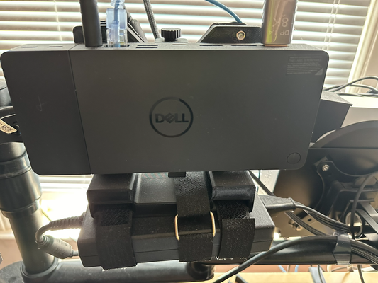 dell rayo muelle wd22tb4 vesa montar by ondrovic casa oficina dell dock 100x100 vesa100 adaptador agua concurso 3d print model - Mito3D