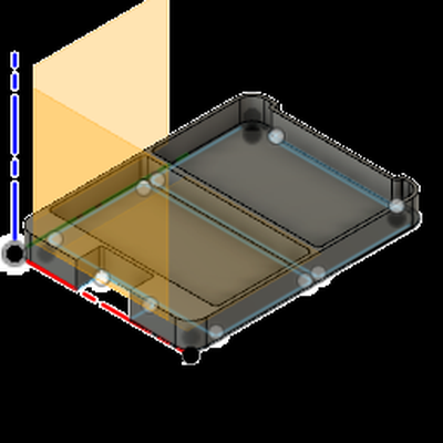 bandeja inferior caja billetes by anabcp74 3d printer test models 3d print model - Mito3D