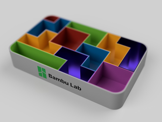 tetris storage box by pathfinderant tools organizers 3d print model - Mito3D