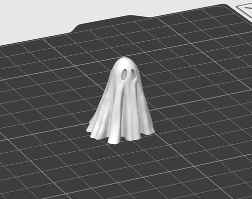 mini fantasma estatueta by resina esnobe miniaturas folha fofa pequeno bruxas vaia canibal assustador 3d print model - Mito3D