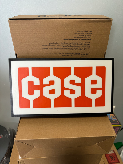 case retro logo light box by future canada art signs & logos tractor 3d print model - Mito3D