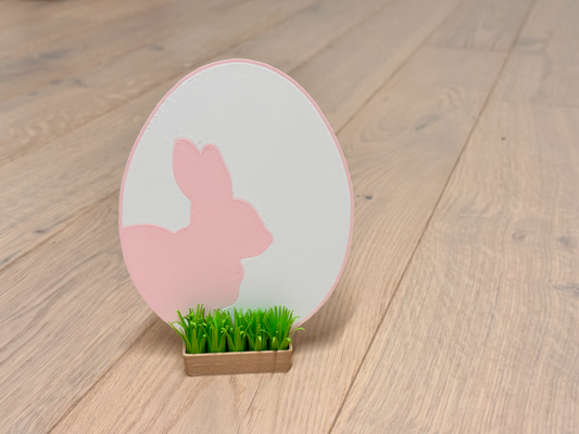 easter bunny egg by themiguelbi household festivities rabbit holiday festive cute decoration 3d print model - Mito3D