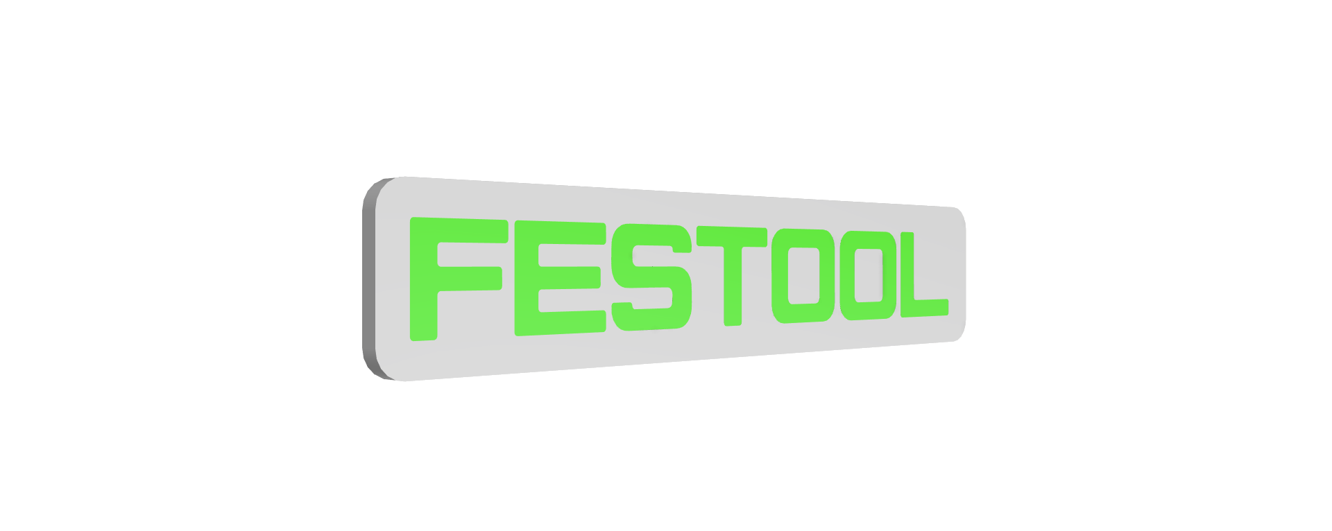 festool magnético logotipo by klauskolbe007 arte sinais logotipos distintivo 3D print model - Mito3D