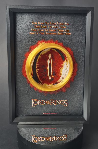 one ring lord of rings hueforge by terminatordeux generative 3d model & lithophane hue forge frame gold elves elven hobbit golum dwarf black a1 accessories ams lite p1p p1s x1 carbon mini 3 colors 4 color bambu bambulab movie geek geekgift gift deco decor house office room bed tv 3d print model - Mito3D