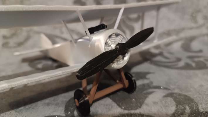 flugzeug sopwith welpe by ragnar 3d hobby diy fahrzeuge ww1 easyprint 3d print model - Mito3D