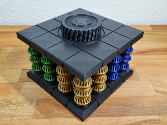 connect 4 3d version 2 - board game by dayrusher toys & games two kids forkids boardgames screw 3 boardgame connect4 connectfour kidstoys 4inarow nostalgia four win row nostalgic wins 3d print model - Mito3D