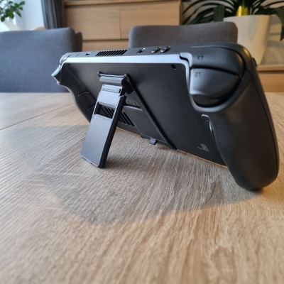 katlanabilir kickstand buhar güverte yazdır in yer by dayrusher araçlar gadget'lar kulp destek ayakta durmak ilk baskı yeri kolay sunum standı ilerleme stand buharlı 3d print model - Mito3D