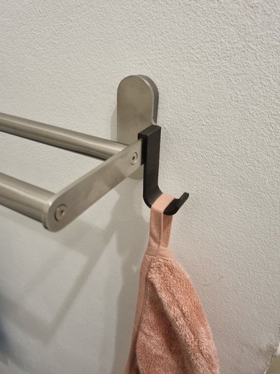 ikea brogrund hook - no supports required by dayrusher household house models fast nosupport simple 3d print model - Mito3D