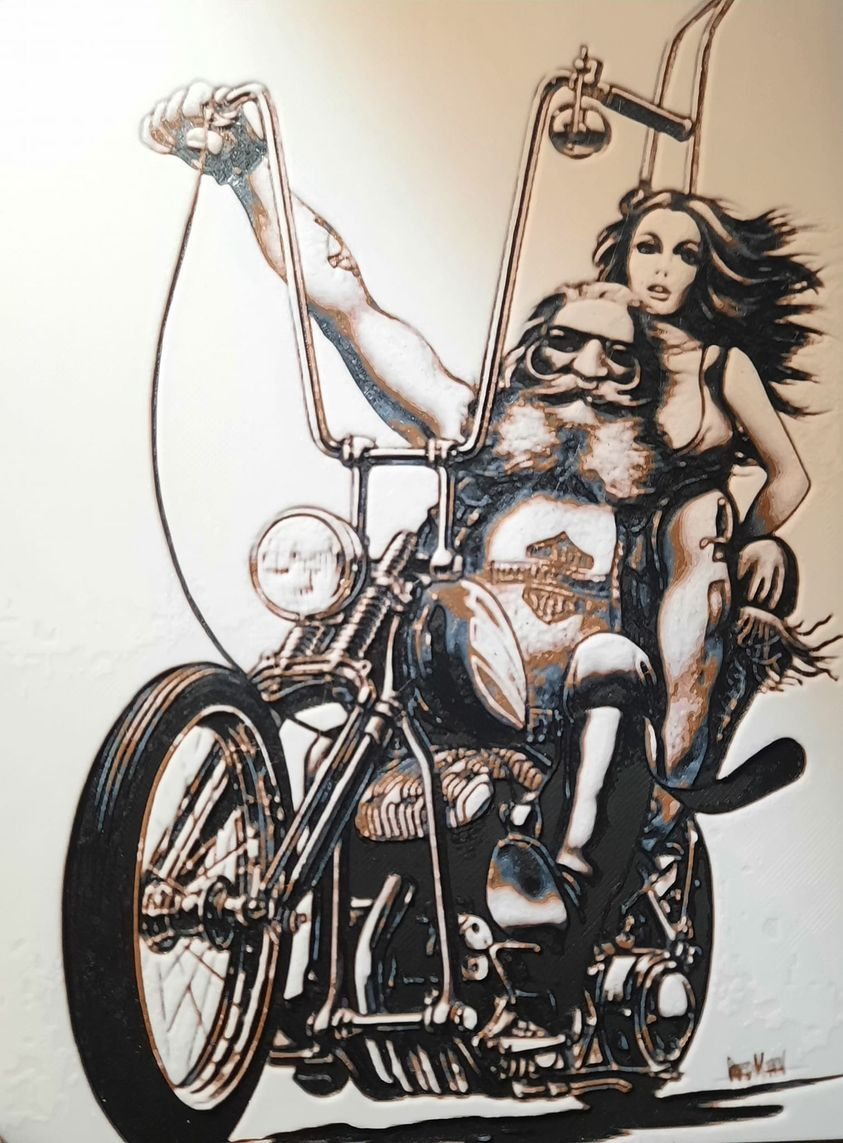 teinte forger hd by willie828 art 2d harley davidson hachoir david mann 3D print model - Mito3D