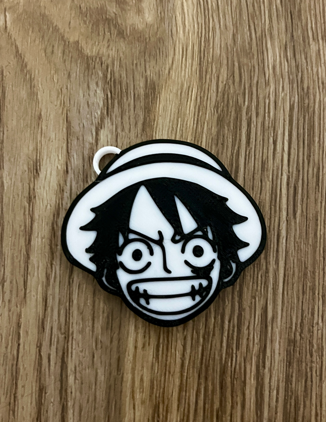 one piece luffy keychain by sb3d art signs & logos key anime onepiece 3D print model - Mito3D