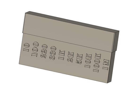 lager behälter himbeere pi arduino widerstände by abonnieren bildung ingenieurwesen himbeerpi 3d print model - Mito3D