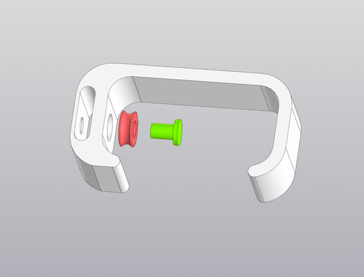 a1 iplik kılavuz dış biriktirmek by kesintiye uğradı 3d yazıcı aksesuarlar 3d print model - Mito3D