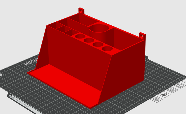 dibujar borrar tablero caddie by gilbertdarren24 casa oficina dardos seco marcador 3d print model - Mito3D