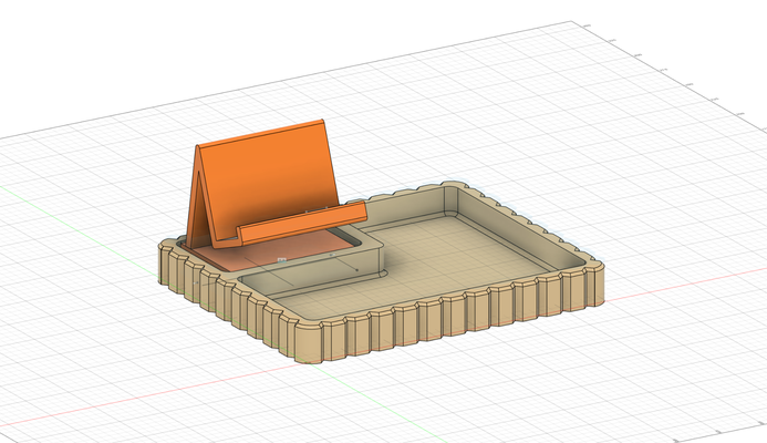 edc tablett anzeige stand neu gemischt by kmm haushalt büro veranstalter desktoporganizer 3d print model - Mito3D