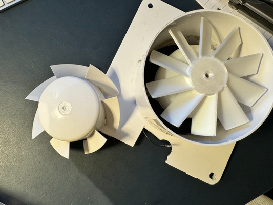 ventilador reemplazo 90mm by trek2710 casa modelos 3d print model - Mito3D