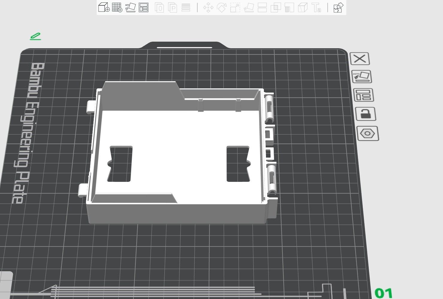 caja gillette hembra 16 1 by oficinatecnica2 3d yazıcı parçalar 3D print model - Mito3D