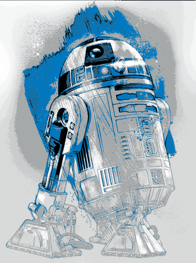 r2d2 - hueforge by 3dmn art models 3d print model - Mito3D