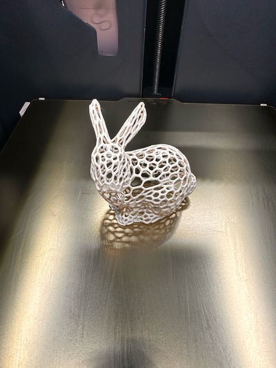 voronoi bunny easter osterhase hase ostern deko decoration by fix3d art sculptures sculpture decoraation deco 3d print model - Mito3D