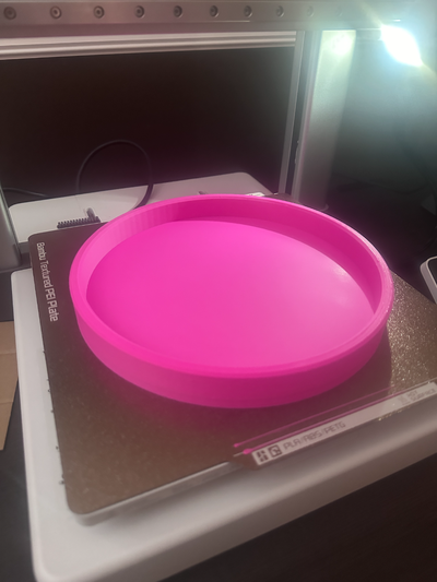 planter tray v1 by stevepmcg household garden flowerpot driptray 3d print model - Mito3D