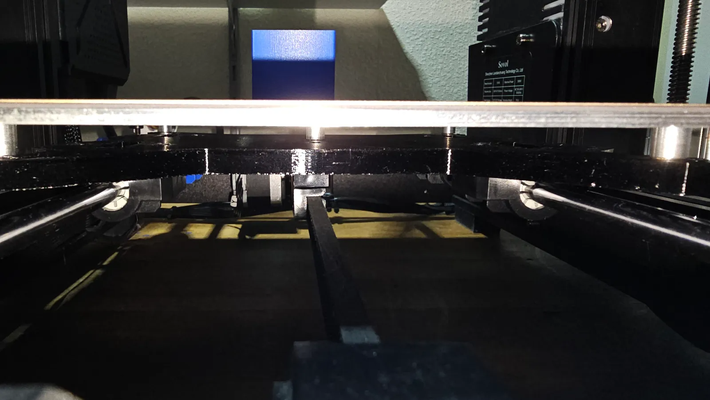 sovol sv06 y-bed carriage 4 bearing of 3 remixed by johan501 3d printer parts bed ycarriage bedcarriage sovolsv06 bearings drylin 3d print model - Mito3D