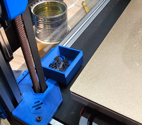 voron 24 small 'garbage bin' purge debris by johan501 3d printer accessories voron24r2 voron24 trident vorontrident bin garbage garbagebin 3d print model - Mito3D