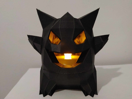 generi polly decorazione lanterne remixato by manager arte modelli pokemon gengar supporto facile giocattolo luce candela tè ragazzo guidato 3d print model - Mito3D