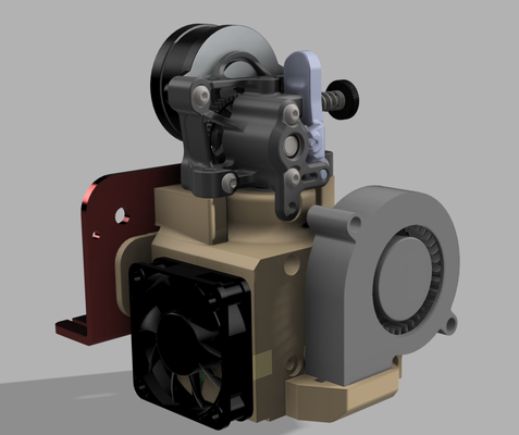 ender 3 v2 direct drive v6 sherpa mini or sailfin extruder remixed by limak 3d printer parts hotend creality e3dv6 ender3 thingiverse directdriveextruder ender3v2 sherpamini sherpaminiextruder sailfinextruder 3d print model - Mito3D