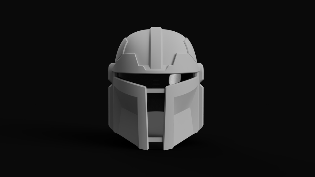 dragone piazza guancia inviare imperiale casco by starbug oggetti scena cosplay maschere caschi mandalorian postimperiale guerre stellari 3D print model - Mito3D