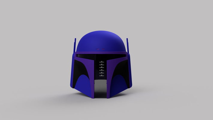 custom ot mandalorian helmet by starbug props & cosplays masks helmets starwars 3d print model - Mito3D