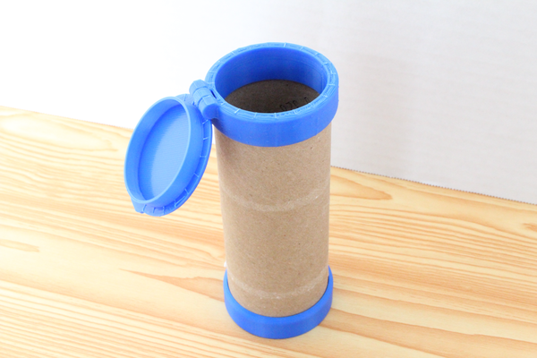 toilet paper tubes container kit by makidev tools organizers tube roll conversion printinplace print place crafting 3d print model - Mito3D