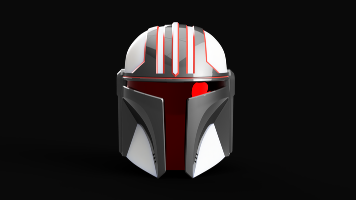 merodeador personalizado enviar imperial casco by starbug accesorios cosplays mascaras cascos mandaloriano posimperial guerra galaxias 3d print model - Mito3D