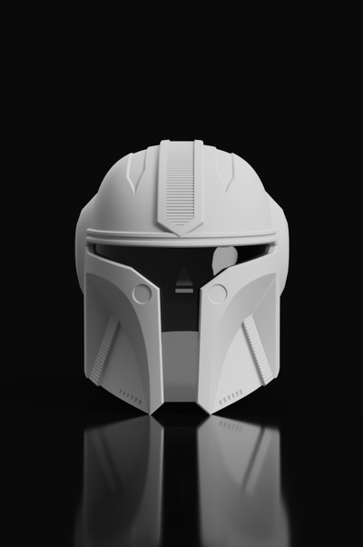 infierno saltador personalizado enviar imperial casco by starbug accesorios cosplays mascaras cascos mandaloriano posimperial guerra galaxias 3d print model - Mito3D