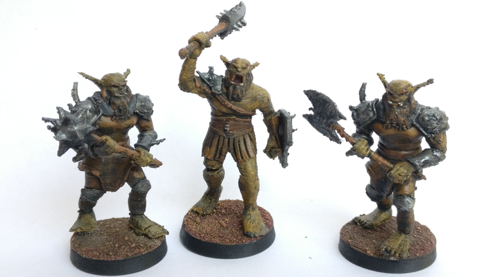 bugbears dnd mini remixé by aile sombre miniatures créatures minis miniature donjon dragons 3d print model - Mito3D