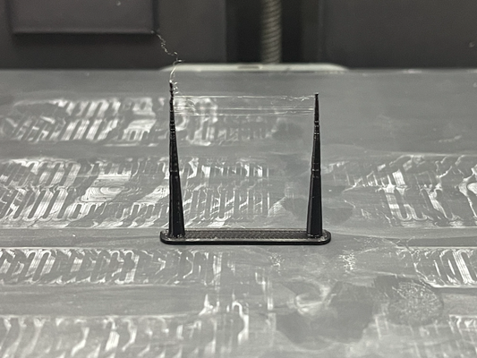 simple stringing fine extrusion control test by ducky 3d printer models testprint benchmark 3d print model - Mito3D