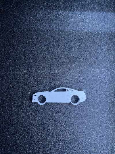 ford mustang gt keychain by andyschettini 3d printer accessories 3d print model - Mito3D