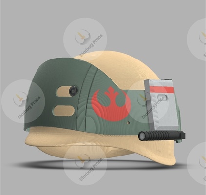 pícaro rebelde casco by starbug accesorios cosplays mascaras cascos guerra galaxias resistencia star wars 3d print model - Mito3D