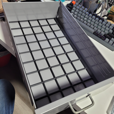 gridfinity baseplate ikea helmer remixed by marianne hobby & diy organization 3d print model - Mito3D