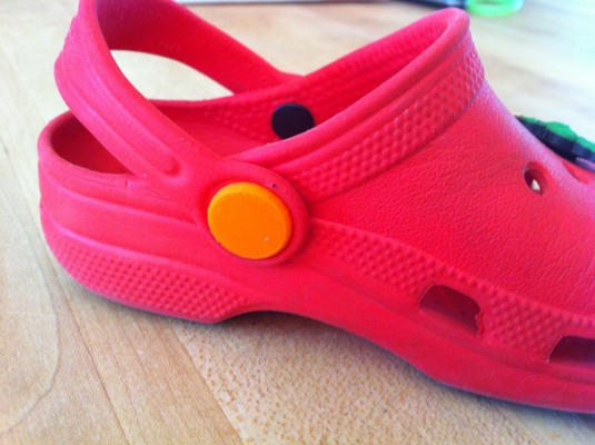 crocs bouton by pzi 3d mode chaussure connecteur 3d print model - Mito3D