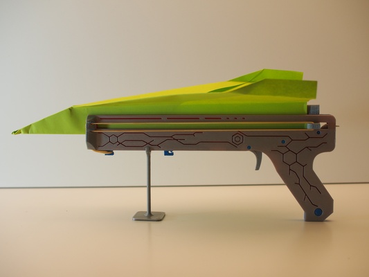 avión lanzacohetes by sevro juguetes juegos juguete juguetesparaniños banda elástica kidstoy candidato avion papel 3d print model - Mito3D