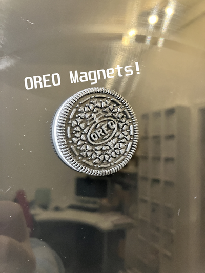 oreo aimants tableau blanc frigo by rago impressionnant ménage décor aimant amusement 3d print model - Mito3D