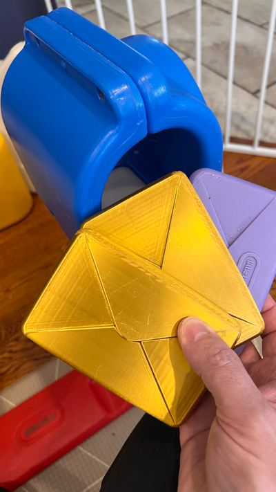 oyuncak posta mektup zarf tikes bahçe by bartmane oyuncaklar oyunlar 3d print model - Mito3D