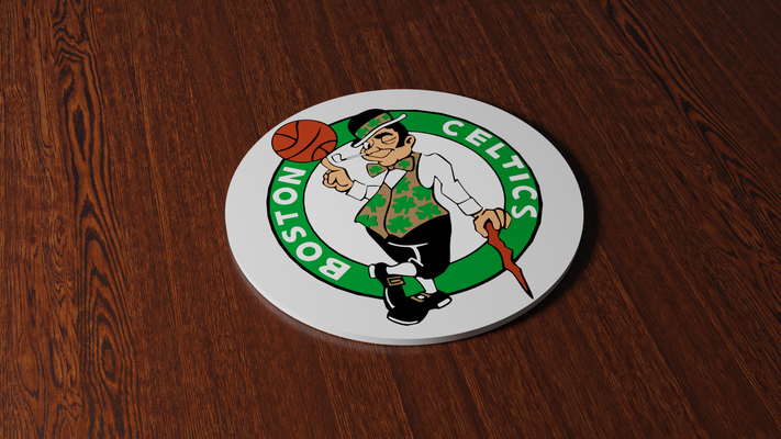 boston celtics bardak altlığı by miker73 ev halkı dekor bostonceltics nba basketbol 3d print model - Mito3D