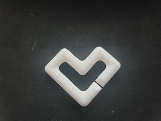 v conector logo cadenas by tiendas comestibles arte señales logos cadena equipo 3d print model - Mito3D