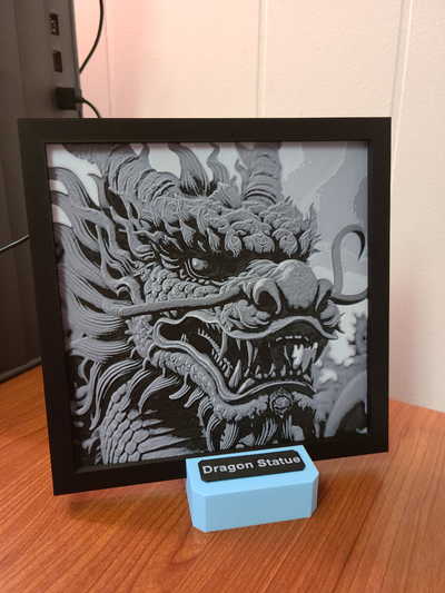 forja chapéus litofano quadro armação ficar pé placa identificação by acelite arte modelos matiz crachá etiqueta suporte foto tampo mesa porta retratos 3d print model - Mito3D