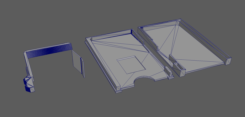 cascada negocio tarjeta soporte remezclado by pham alvin 308 moda modelos billetera busniess 3d print model - Mito3D