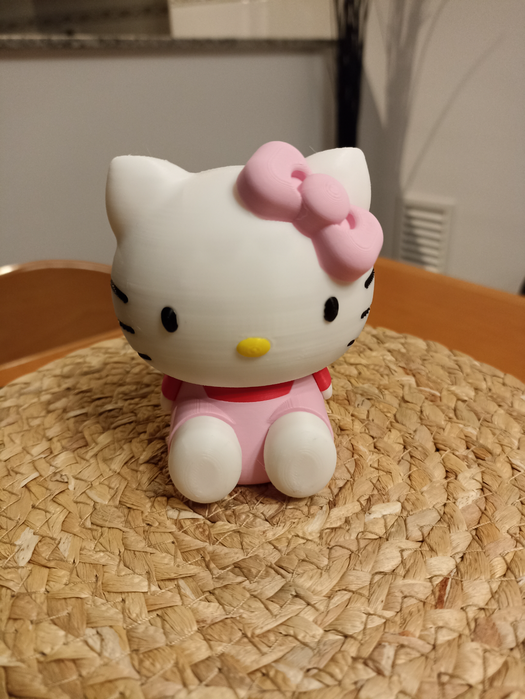 modüler yavru kedi no destekler by diyor 3d oyuncaklar oyunlar karakterler şekil dekorasyon decoracion figura küçük gato bambulab bambulabx1 pembe rosa 3D print model - Mito3D