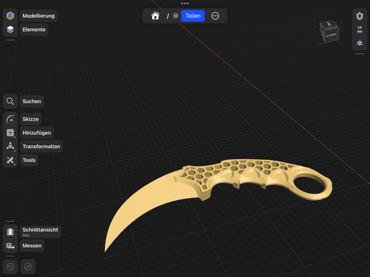 karambit by nutzer 2436432396 requisiten cosplays replik waffe kniffe 3d print model - Mito3D