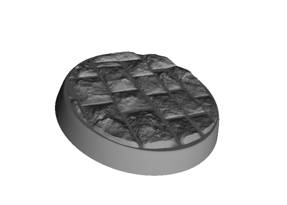 32mm cobblestone wargaming base by everythingwargaming toys & games board warhammer 40k old world fantasy miniature game tabletop wargameminiature wargamingscenery wargamingterrain dnd dungeons dragon dragons dungeonsanddragons dndprop dndmini dndminiature dndbase 3d print model - Mito3D