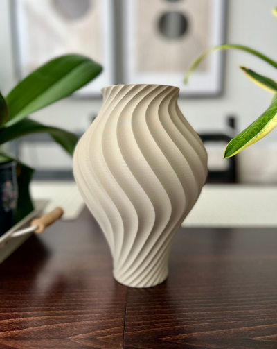 moderno rio vaso by pimenta casa decoração modo vasemodo flor plantador panela rápido ampla fácil 3d print model - Mito3D