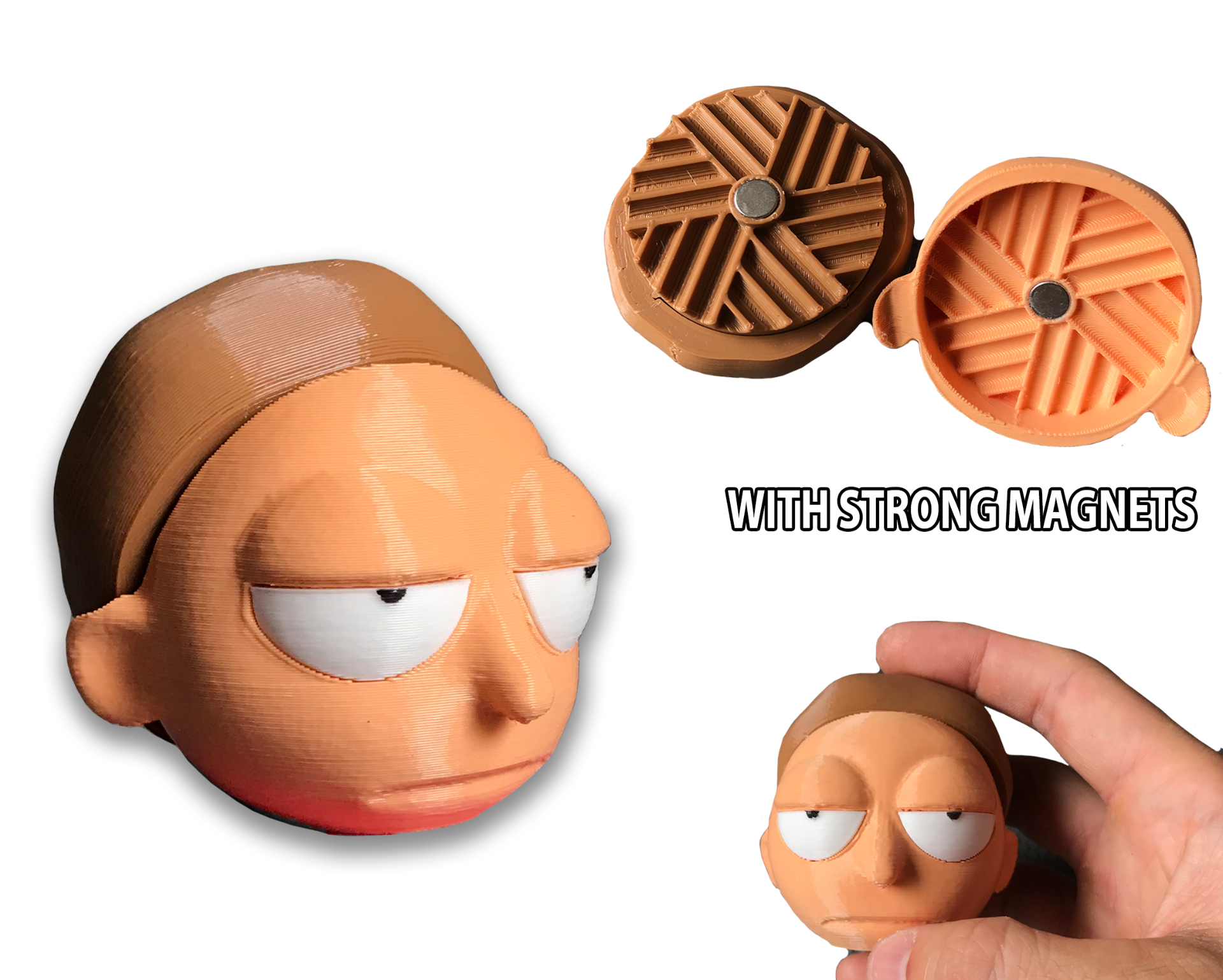 rick morty schleifer morty's verstand gebläse by filar3d spielzeuge spiele zeichen 3D print model - Mito3D